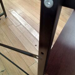 ★リユースのサカイつくば店★TK7210  PCデスク ダークブラウン H120×D65×W120 クリーニング済みの画像