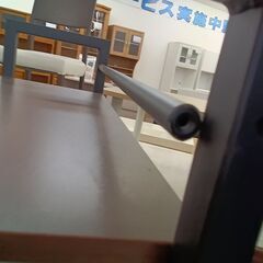 ★リユースのサカイつくば店★TK7210  PCデスク ダークブラウン H120×D65×W120 クリーニング済みの画像