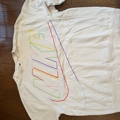 🉐新古品　NIKEナイキ　スウェット上下　白　XXL  美品トレーナー　セットアップの画像
