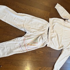 🉐新古品　NIKEナイキ　スウェット上下　白　XXL  美品トレーナー　セットアップの画像