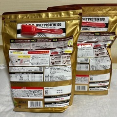 ザバス ホエイプロテイン 100 2つセットの画像