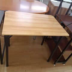 ★リユースのサカイつくば店★TK7211  PCデスク ナチュラル H73×D56×W80 クリーニング済みの画像