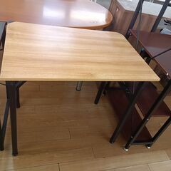 ★リユースのサカイつくば店★TK7211  PCデスク ナチュラル H73×D56×W80 クリーニング済みの画像