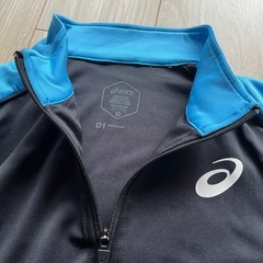アシックス asics ジャージ トレーニングジャケット 長袖 Mの画像