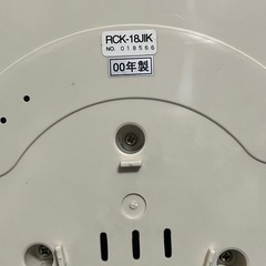 TOSHIBA 東芝 炊飯器 1升炊飯器 電子保温ジャー RCK-18JIKの画像