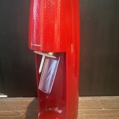 ガス新品セット！‼️ソーダストリーム(赤)の画像