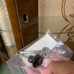 ※再出品※ 猫脚ガラスキャビネット　 アンティーク品？　の画像