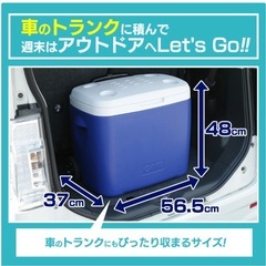 クーラーボックス　48リットルの画像