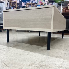 📣良い品が安い‼️✨家具探しは当店へ 　ニトリ　リフティ2CN　昇降式　収納付き　センターテーブル　白　ホワイト　リサイクルショップ　朝霞市　ケイラック朝霞田島店　志木市　和光市　GM456の画像