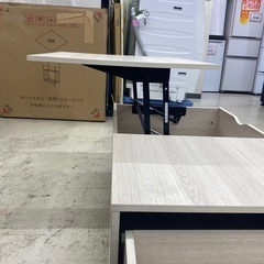 📣良い品が安い‼️✨家具探しは当店へ 　ニトリ　リフティ2CN　昇降式　収納付き　センターテーブル　白　ホワイト　リサイクルショップ　朝霞市　ケイラック朝霞田島店　志木市　和光市　GM456の画像