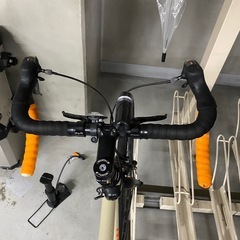 上野からロードバイク　　ジャンク品（パンク、ハンドル曲がり）の画像