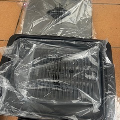 MITSUBISHI 三菱ホットプレート HL-BY8-BS ステンレスブラック 未使用の画像