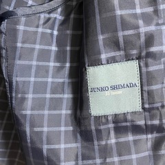 ジュンコシマダ トレンチコート 黒 Lサイズの画像