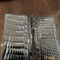 クロコダイル長財布！豪華桐箱！200万収納マチ！ パラピニ無双仕立てイタリア製！の画像