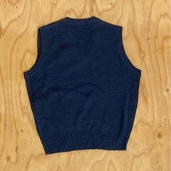 【120サイズ】ベスト|紺|制服|スクール　の画像