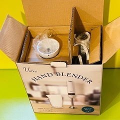 ★新品未使用品★[山善] ハンドブレンダー 電動 ハンドミキサー 離乳食 スムージー 1台2役 (つぶす/混ぜる) ボトル食洗機対応の画像