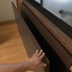 無料！　仕切り板　ダークブラウンの画像