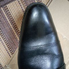 【価格 相談可】革靴（メンズ 、大きさ 43（ 27から27.5cm）、ブラック）の画像