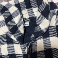 ⚪️ チェックベスト　110の画像