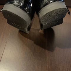 キッズ　女児　靴　エナメルの画像