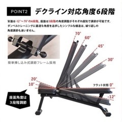 インクラインベンチ【美品
】の画像