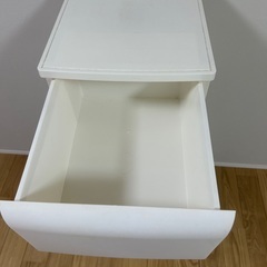 プラスチック製  5段引き出し収納の画像