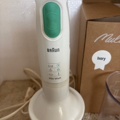 ブラウン　ブレンダー　brown　の画像