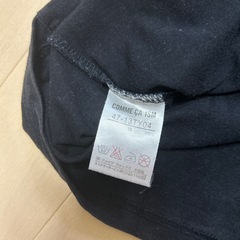 コムサイズム  メンズ　ロンT 黒のＶネックの画像