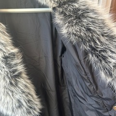 レディースダウンコートファーの画像