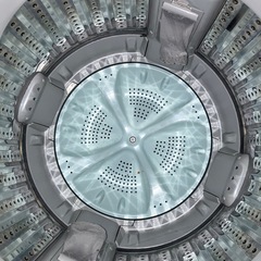 【引き取りに来れる方限定】AQUA AQW-KS60D 2015年製の画像