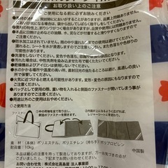 ちょきんぎょ 2WAYレジャーシートバックの画像