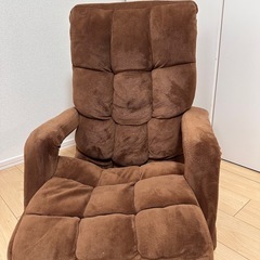 山善　3way座椅子リクライニングチェアの画像