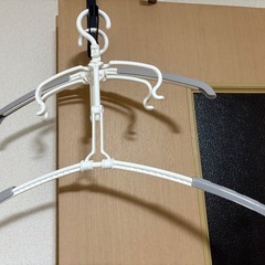 パーカー用プラスチックハンガーの画像