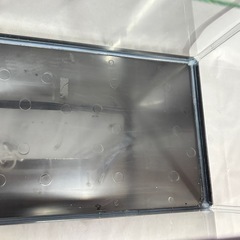 未使用 GEX マリーナ 600 水槽のみ　ブラック ガラス蓋付きの画像