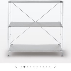 定価2万→0円　無印良品のステンレスユニットシェルフの画像