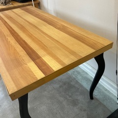 ダイニングテーブル⬛︎作業台⬛︎11/15廃棄予定の画像