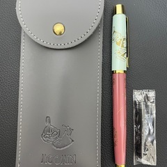 ムーミン　リトルミィ　万年筆　ペンケース　セット　新品　未使用の画像