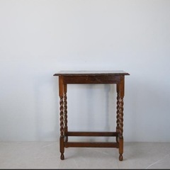サイドテーブル 英国アンティークの画像