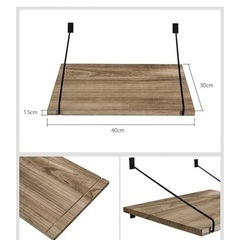 ウォールシェルフ1枚【未使用】の画像