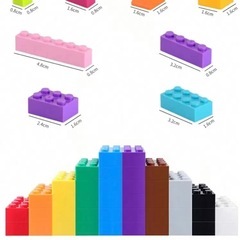 ブロック506ピース　ブロックベースプレートの画像