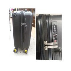 キャリーケース 33L 高さ50cm 幅35cm 奥行22㎝ Sサイズ D.KELLY ブラック TSAロック 4輪 キャリーバッグ 西岡店の画像