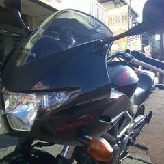 NO.5545　ＶＴＲ２５０Ｆ　水冷４サイクルＶツイン２５０ｃｃ　ＦＩ車　ブラック　☆彡の画像