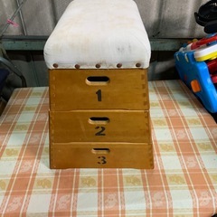 跳び箱型おもちゃ箱【積上げ3段】トビコバコの画像
