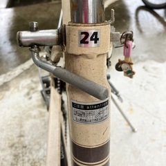 【自転車スタンド付】24㌅自転車の画像