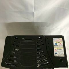 【北見市発】トヨトミ TOYOTOMI 自然通気形開放式石油ストーブ RSX-230 2018年製 黒 暖房器具 冬物家電 寒さ対策 (E3704mkmYM)の画像