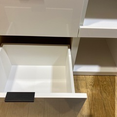 🤍人気🤍NITORI レンジボード ニトリ シンプル ホワイト No.2663 NHの画像