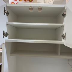 🤍人気🤍NITORI レンジボード ニトリ シンプル ホワイト No.2663 NHの画像