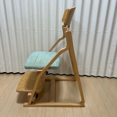 日本製　アップライトチェア 豊橋木工　UPRIGHTの画像