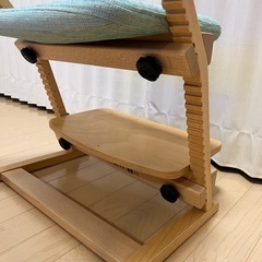 日本製　アップライトチェア 豊橋木工　UPRIGHTの画像