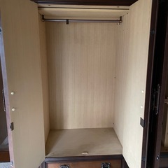 ※急ぎ！！ 府中家具 高級衣装棚 洋服タンスの画像